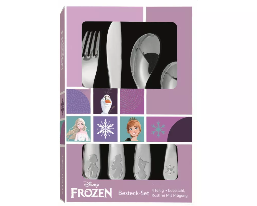 Frozen 4tlg Besteckset Edelstahl