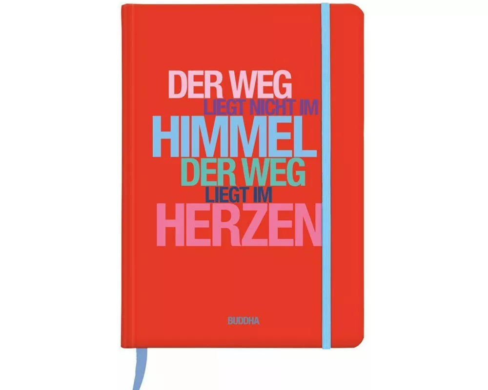 Notizbuch A5 Hardcover Buddha, Himmel