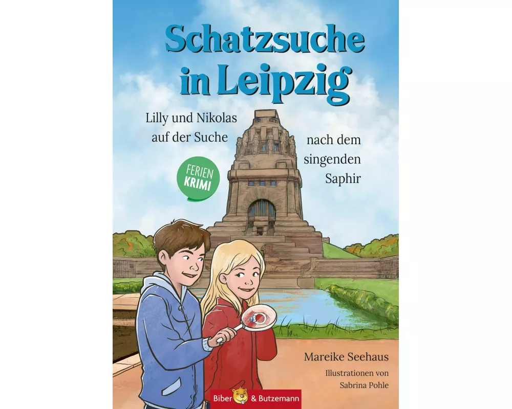 Schatzsuche in Leipzig - Lilly und Nikolas auf der Suche nach dem singenden Saphir