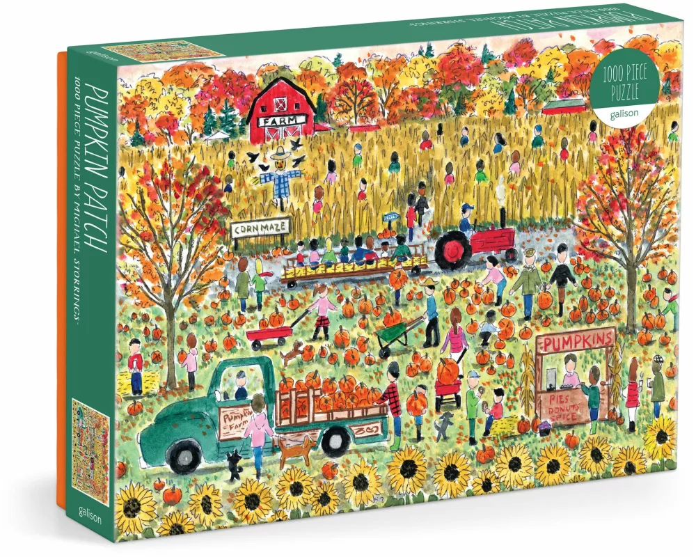 Michael Storrings Pumpkin Patch 1000 Piece Puzzle