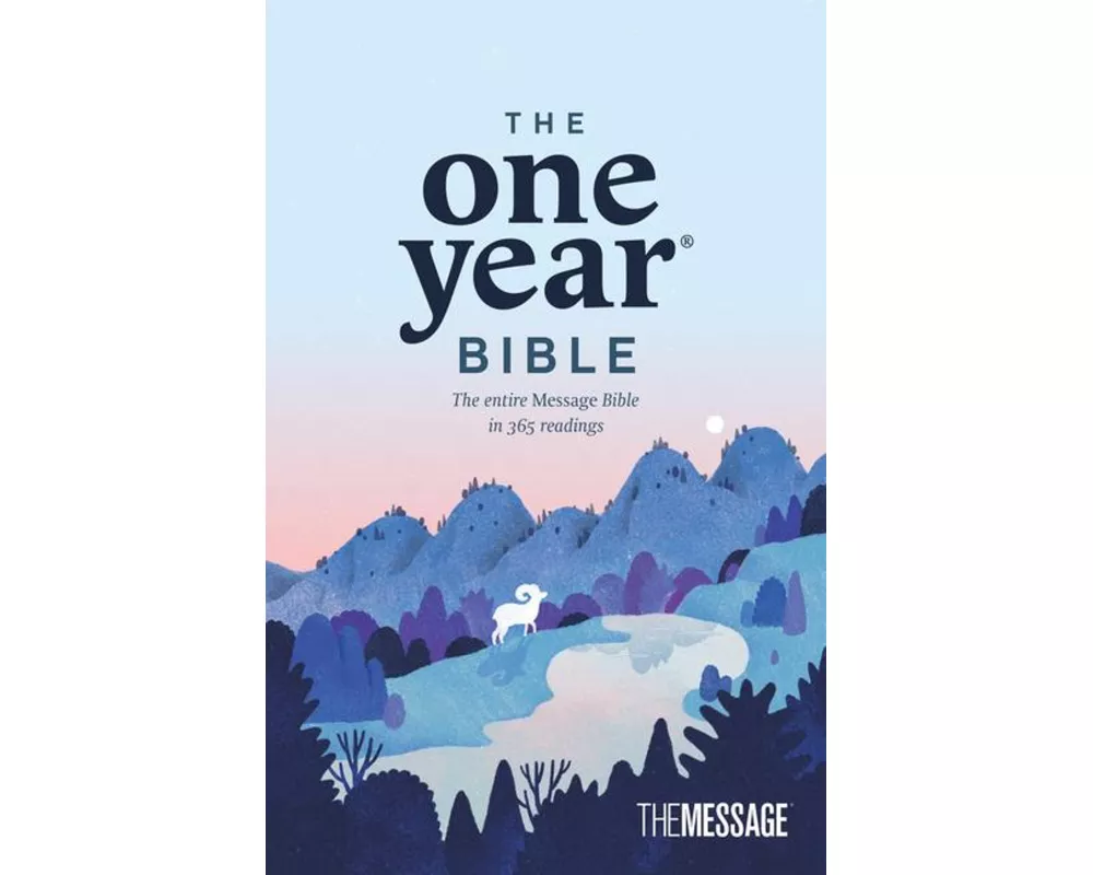 The One Year Bible the Message (Softcover)