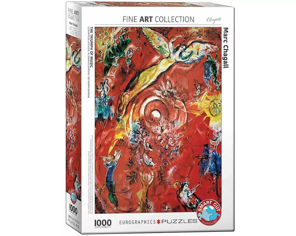 Puzzle 1000 Teile - Chagall M: Triumph of Music by Chagall
