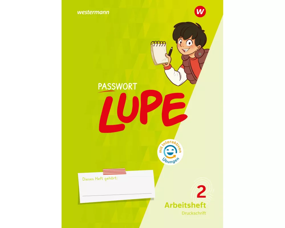PASSWORT LUPE - Sprachbuch 2. Arbeitsheft DS mit interaktiven Übungen
