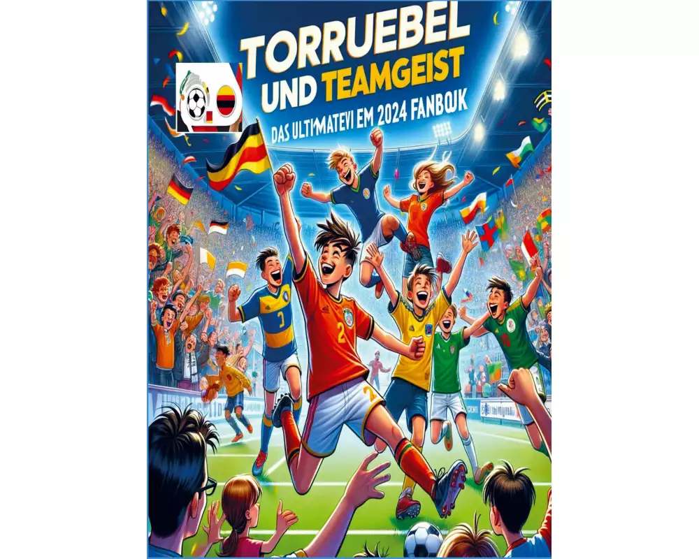 Torjubel und Teamgeist: Das ultimative EM 2024 Fanbuch für Kinder und Jugendliche