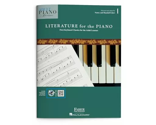Adult Piano Adventures Literature for the Piano Book 1 - First Keyboard Classics for the Adult Learner (Book/Online Media)