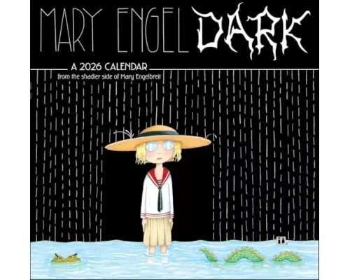 Mary EngelDark 2026 Wall Calendar