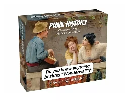 Punk History 2026 Day-to-Day Calendar
