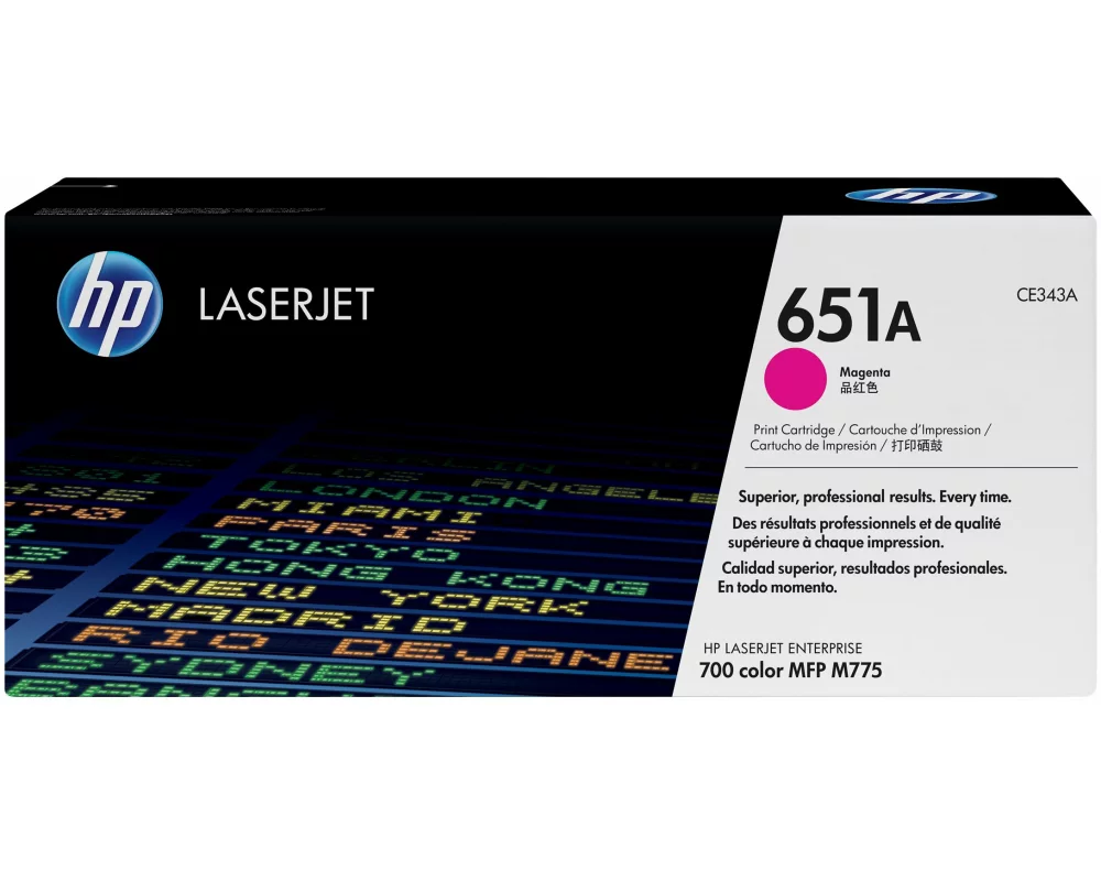 HP Toner Nr. 651A (CE343A) Magenta