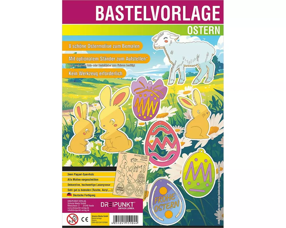 Bastelvorlage Ostern
