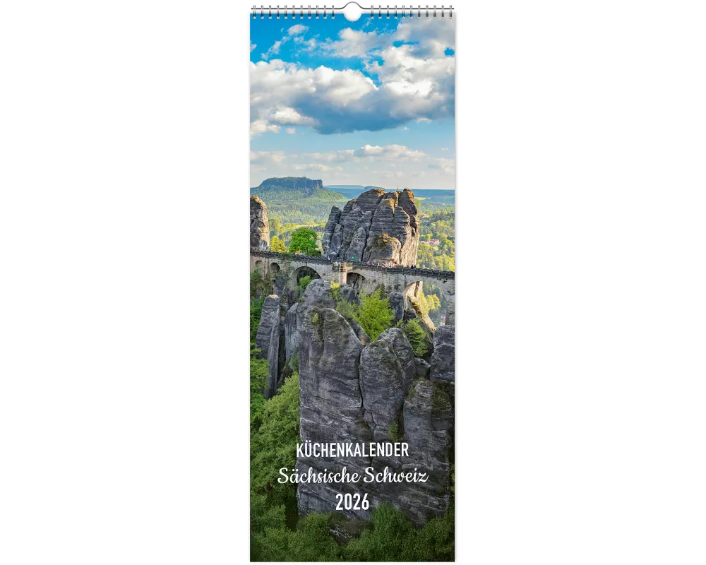 Küchenkalender Sächsische Schweiz 2026