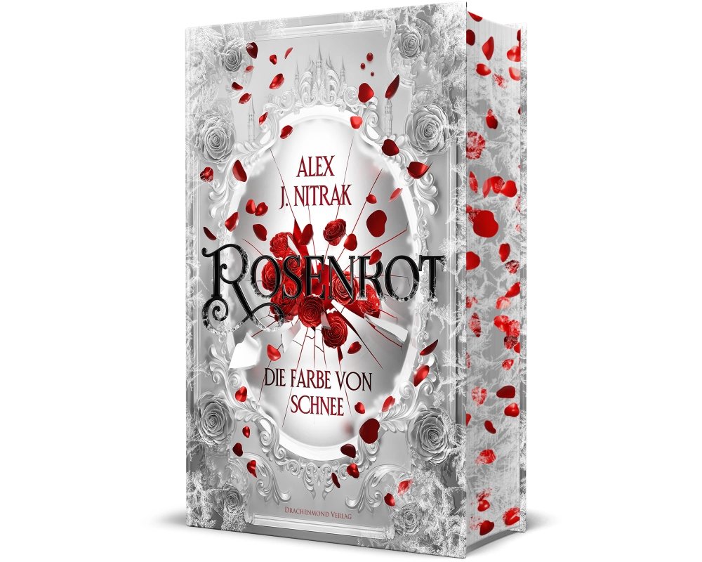 Rosenrot - Die Farbe von Schnee