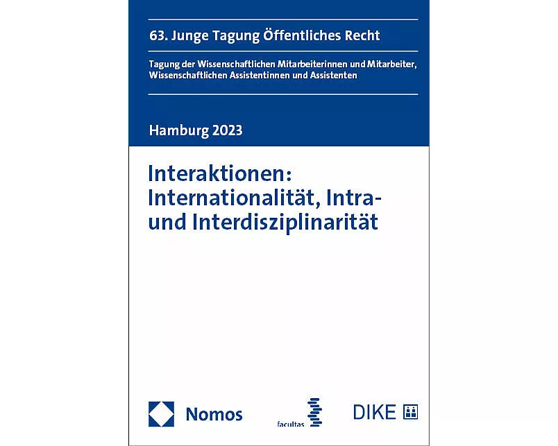 Interaktionen: Internationalität, Intra- und Interdisziplinarität
