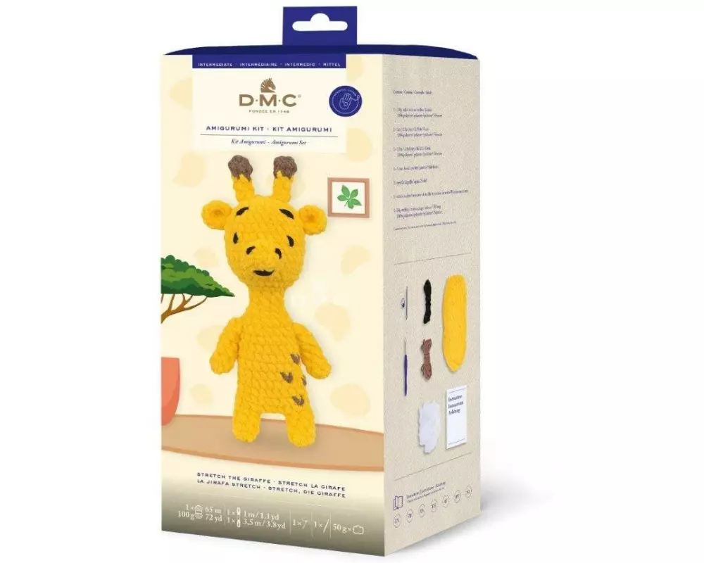 DMC Häkelset XL Amigurumi Giraffe 30 cm