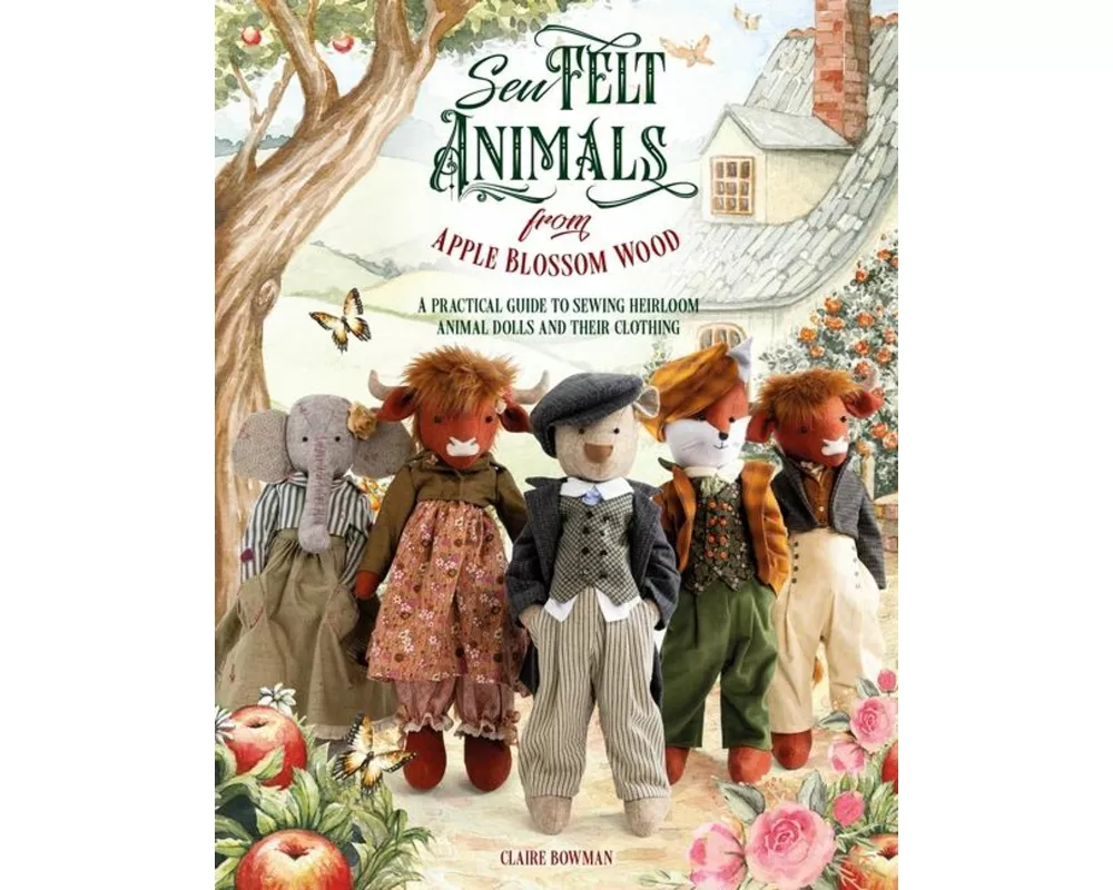 Sew Felt Animals From Apple Blossom Wood