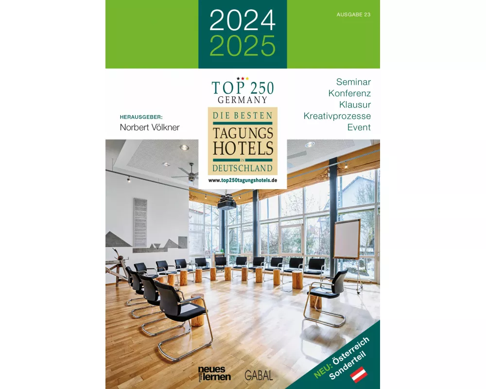 Die besten Tagungshotels in Deutschland 2025/2026