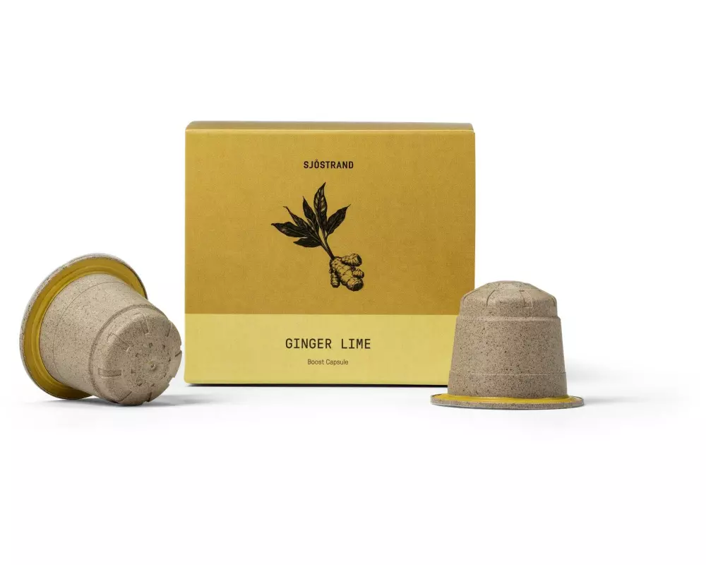 Sjöstrand Kaffeekapseln Boost Ginger-Lime 10 Stück