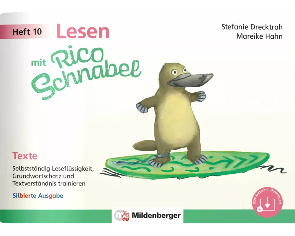 Lesen mit Rico Schnabel, Heft 10: Texte - silbierte Ausgabe