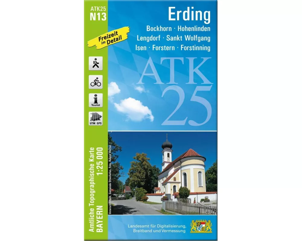 ATK25-N13 Erding (Amtliche Topographische Karte 1:25000)