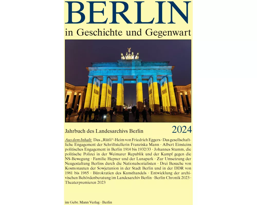 Berlin in Geschichte und Gegenwart