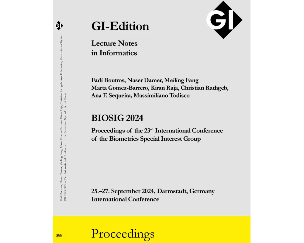 GI Edition Proceedings Band 355 "BIOSIG 2024"