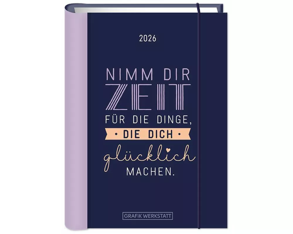 Terminplaner 2026 Nimm dir Zeit