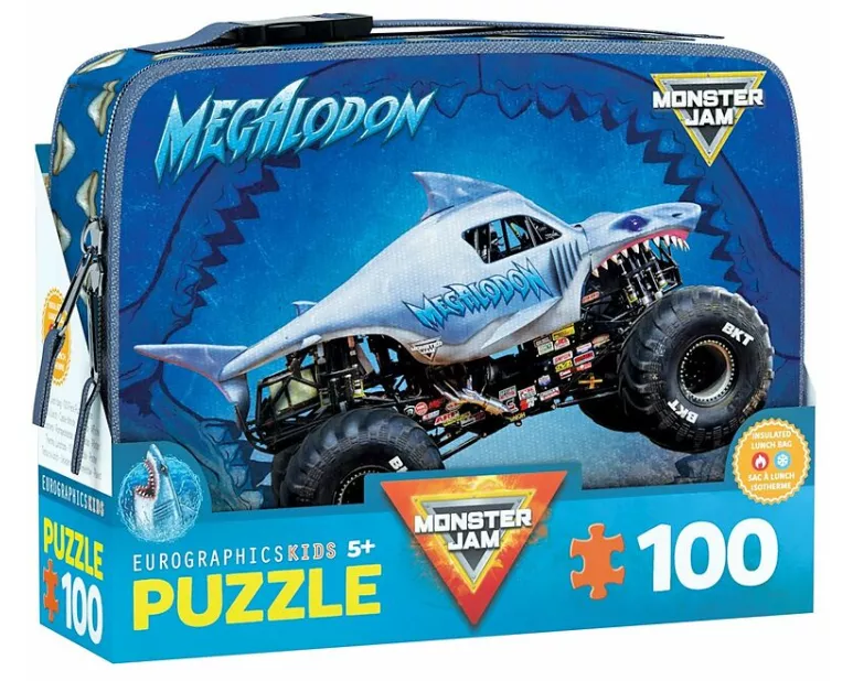 Lunch Bag - Monster Jam Megalodon