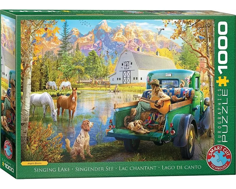 Puzzle 1000 Teile - Singender See