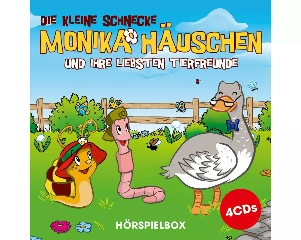 Monika Häuschen und ihre liebsten Tierfreunde