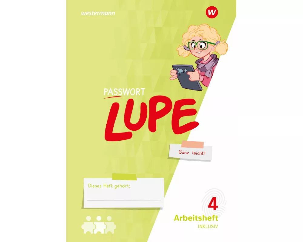 PASSWORT LUPE - Sprachbuch. Arbeitsheft Inklusion 4