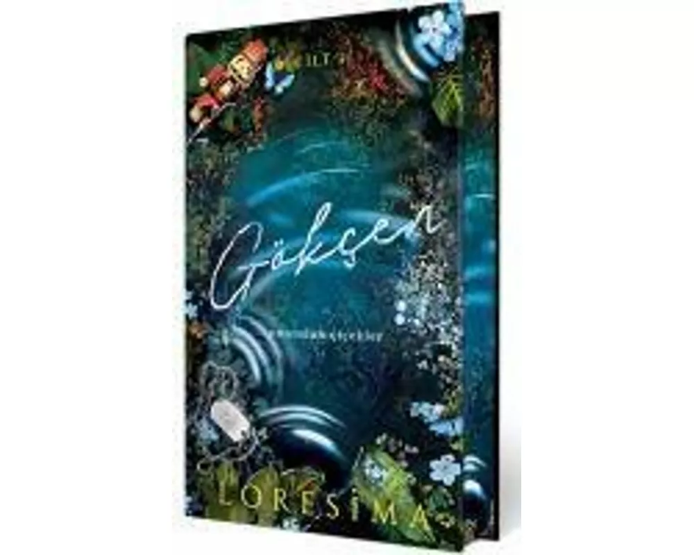 Gökcen 1 Unutulan Cicekler Yan Boyamali, Özel Baski, Ciltli