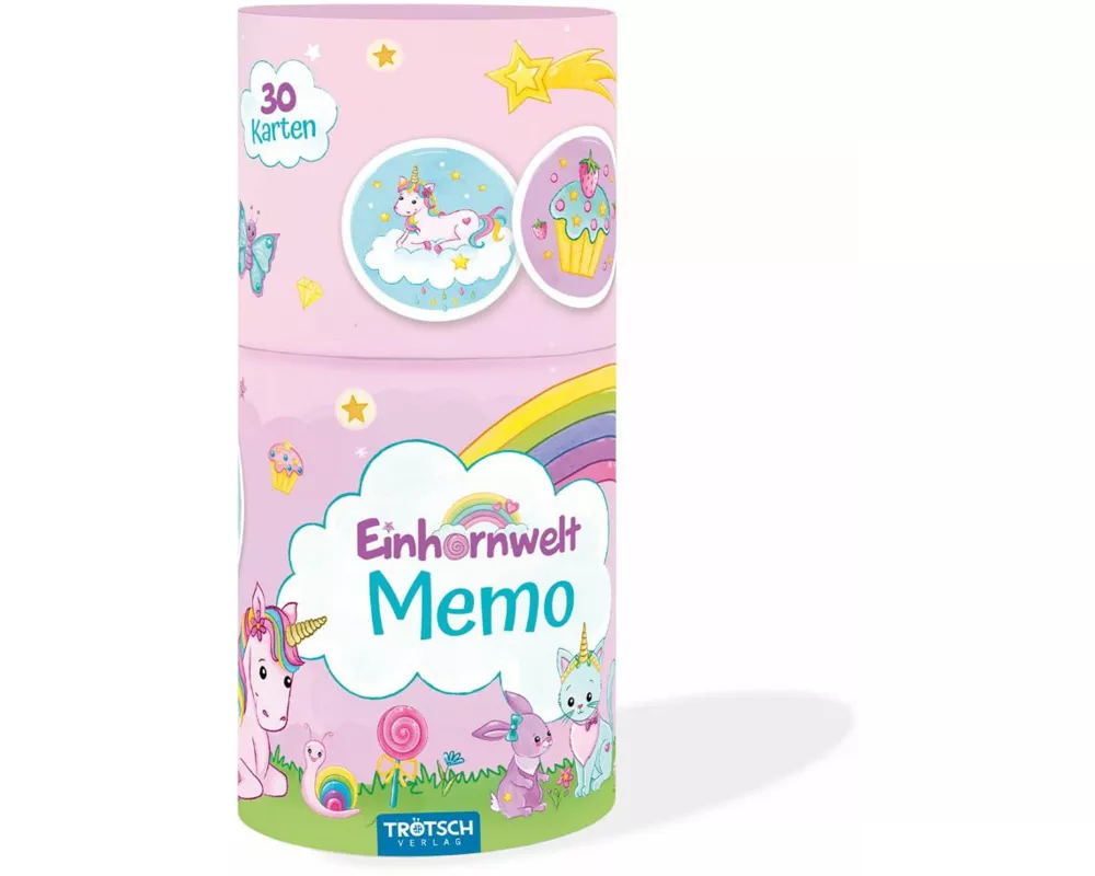 Trötsch Memo Spiel Einhornwelt