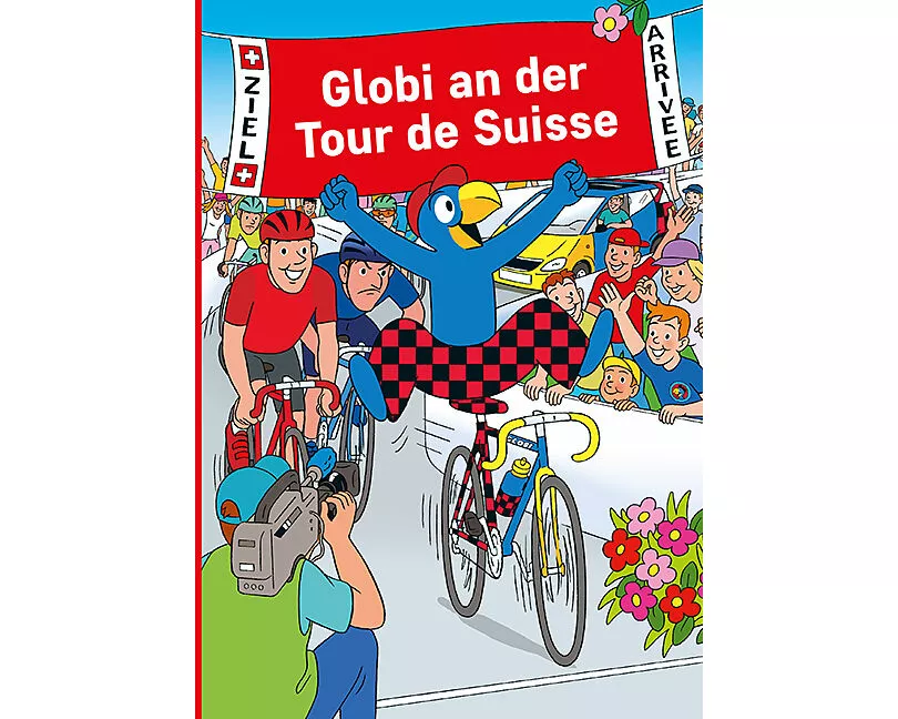 Globi an der Tour de Suisse