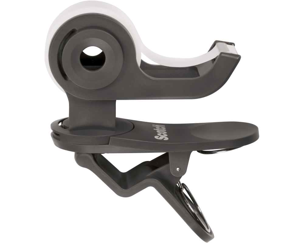SCOTCH Abroller Clip and Twist d.grau C19-CLIP-CG 1 Rolle Magic Tape 19mmx8.89m