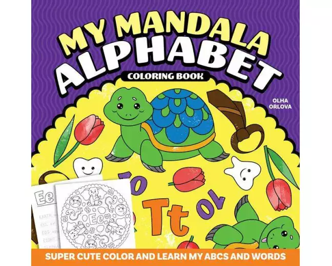 My Mandala Alphabet Coloring Book