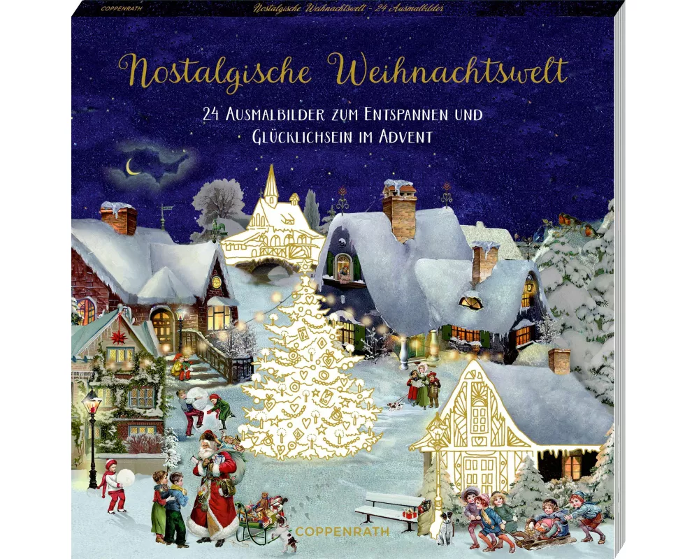 Kreativ-Adventskalender – Nostalgische Weihnachtswelt