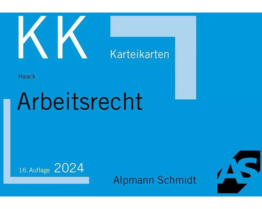 Karteikarten Arbeitsrecht