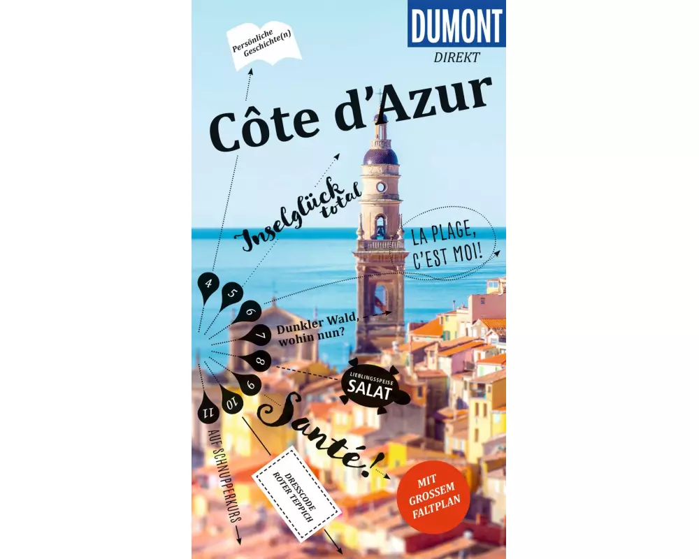 DuMont direkt Reiseführer Côte d´Azur