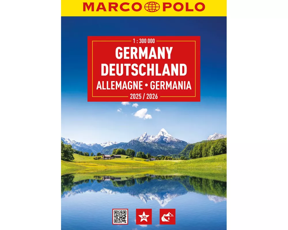 MARCO POLO Reiseatlas 2025/2026 Deutschland 1:300.000