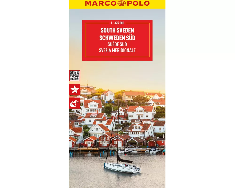 MARCO POLO Reisekarte Schweden Süd 1:325.000