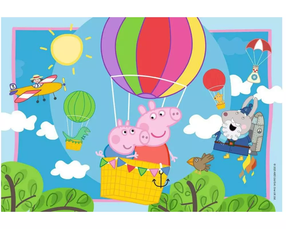 Ravensburger Puzzle Peppas Abenteuer 2 x 12 Teile