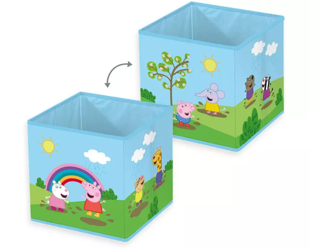 Herding Spielzeugbox Peppa Pig, 30 x 30 x 30 cm