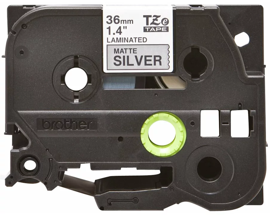 BROTHER P-Touch TZE-M961 black on silver-matte 36mm