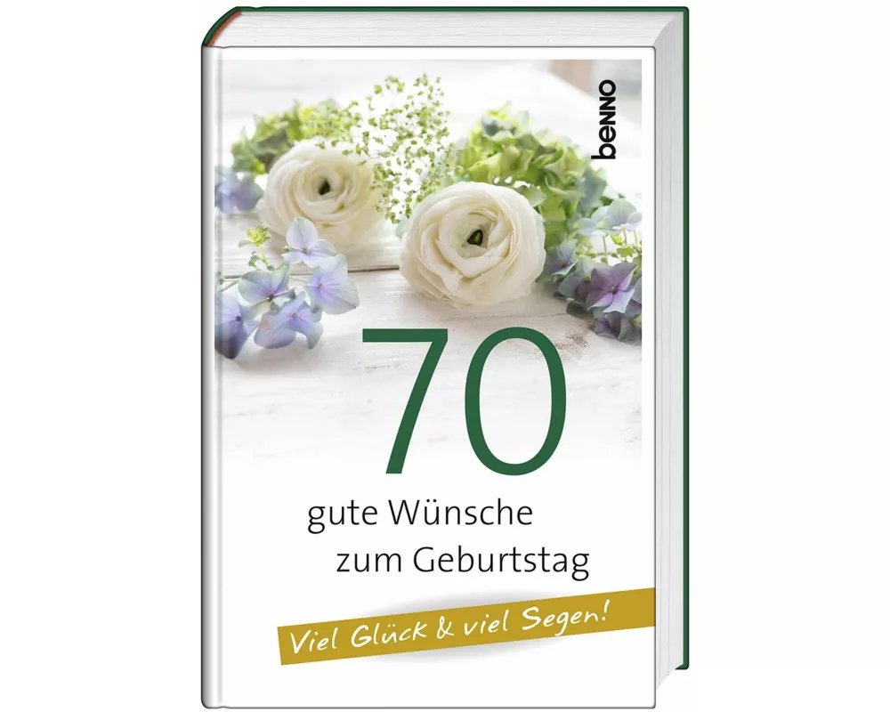 70 gute Wünsche zum Geburtstag