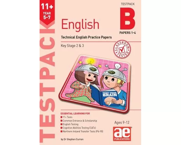 11+ English Year 5-7 Testpack B Practice Papers 1-4