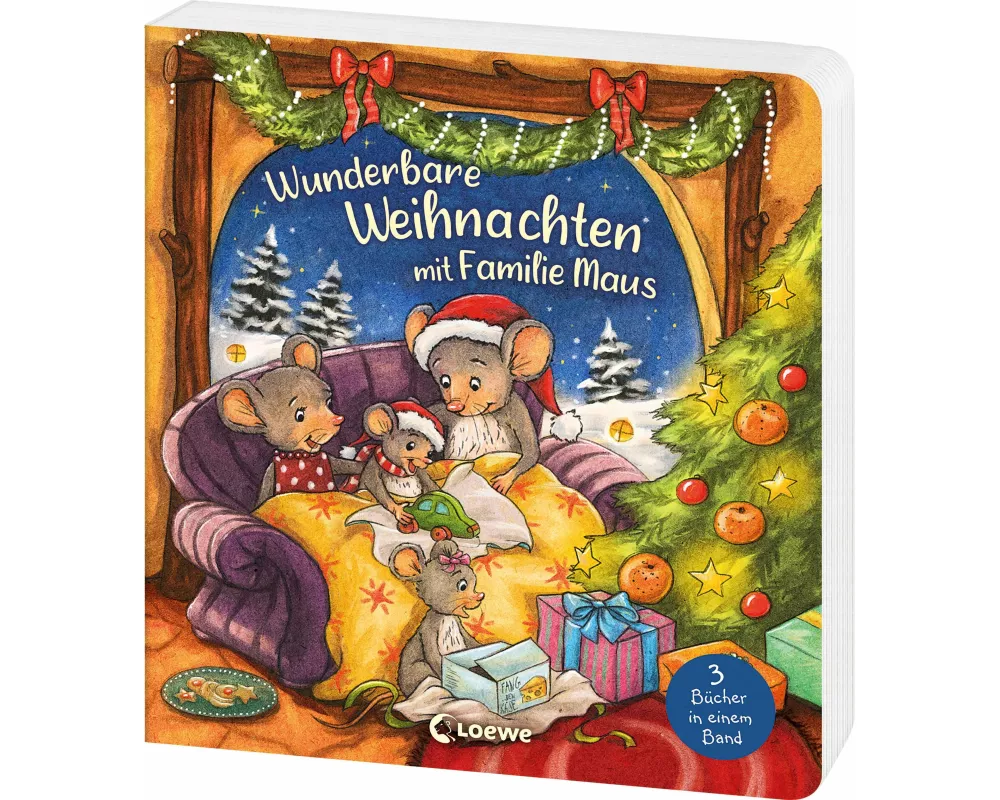 Wunderbare Weihnachten mit Familie Maus