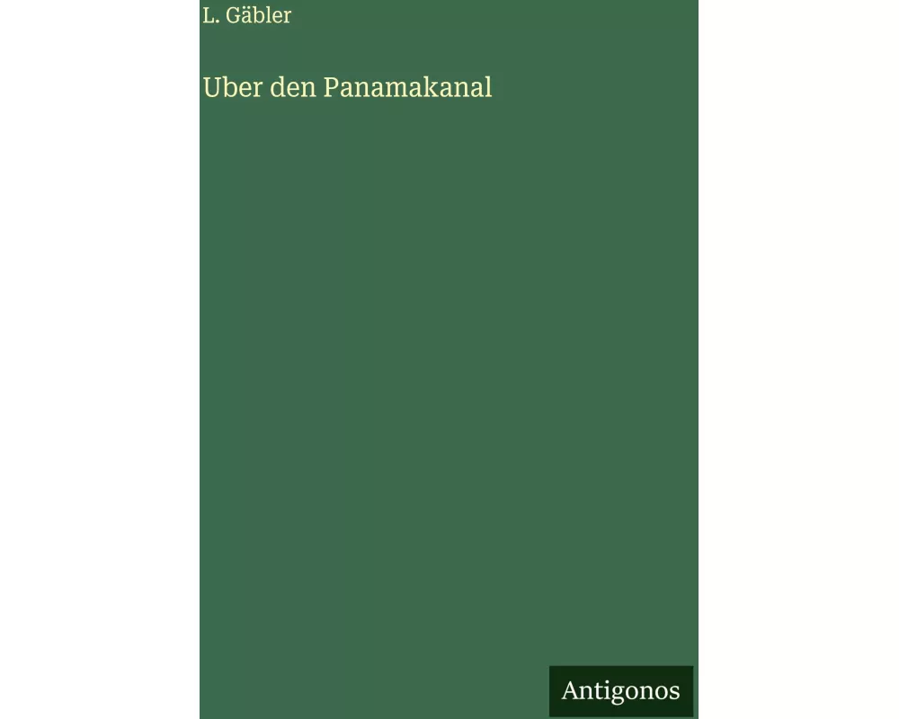 Uber den Panamakanal
