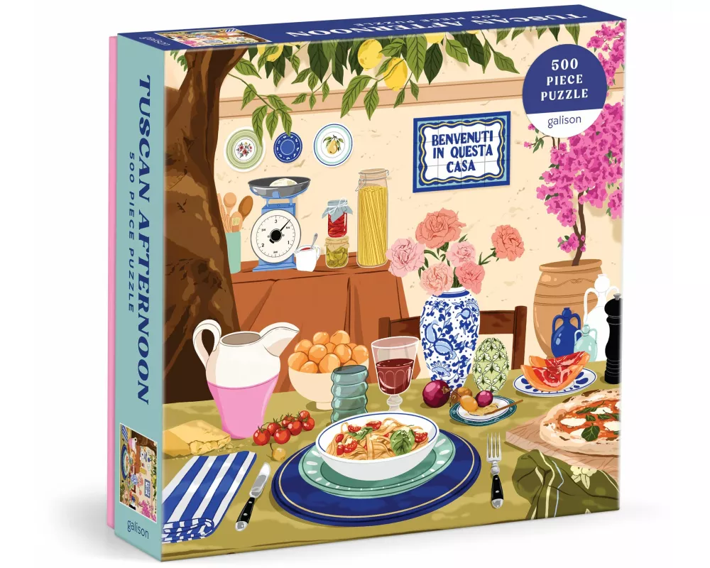 Tuscan Afternoon 500 Piece Puzzle