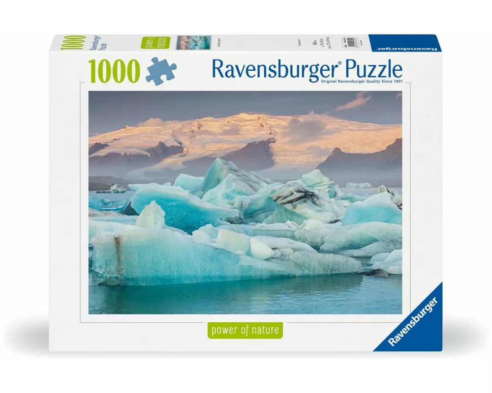 Erwachsenenpuzzle 1000 Teile - Jökulsarlon Island
