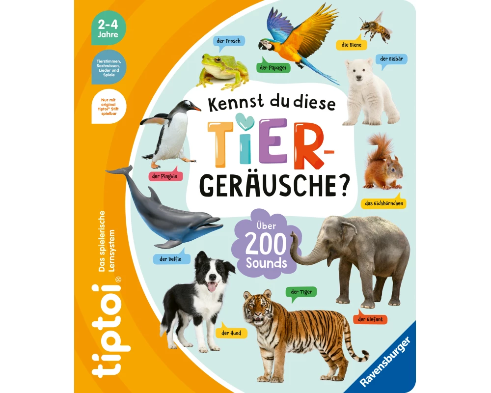 tiptoi - Kennst du diese Tiergeräusche?