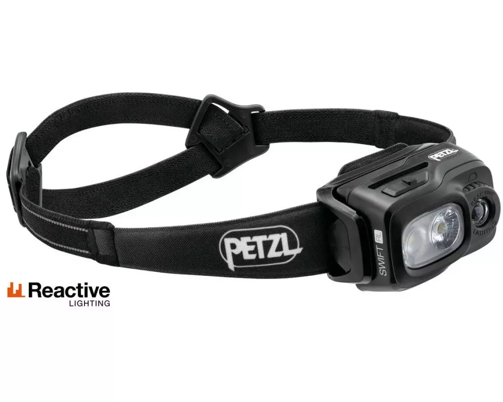 Petzl Stirnlampe SWIFT RL Schwarz